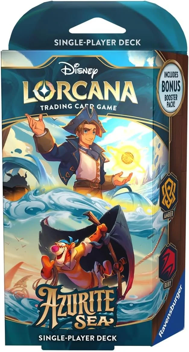 Disney Lorcana - Azurite Sea Trading Card Game Collection on